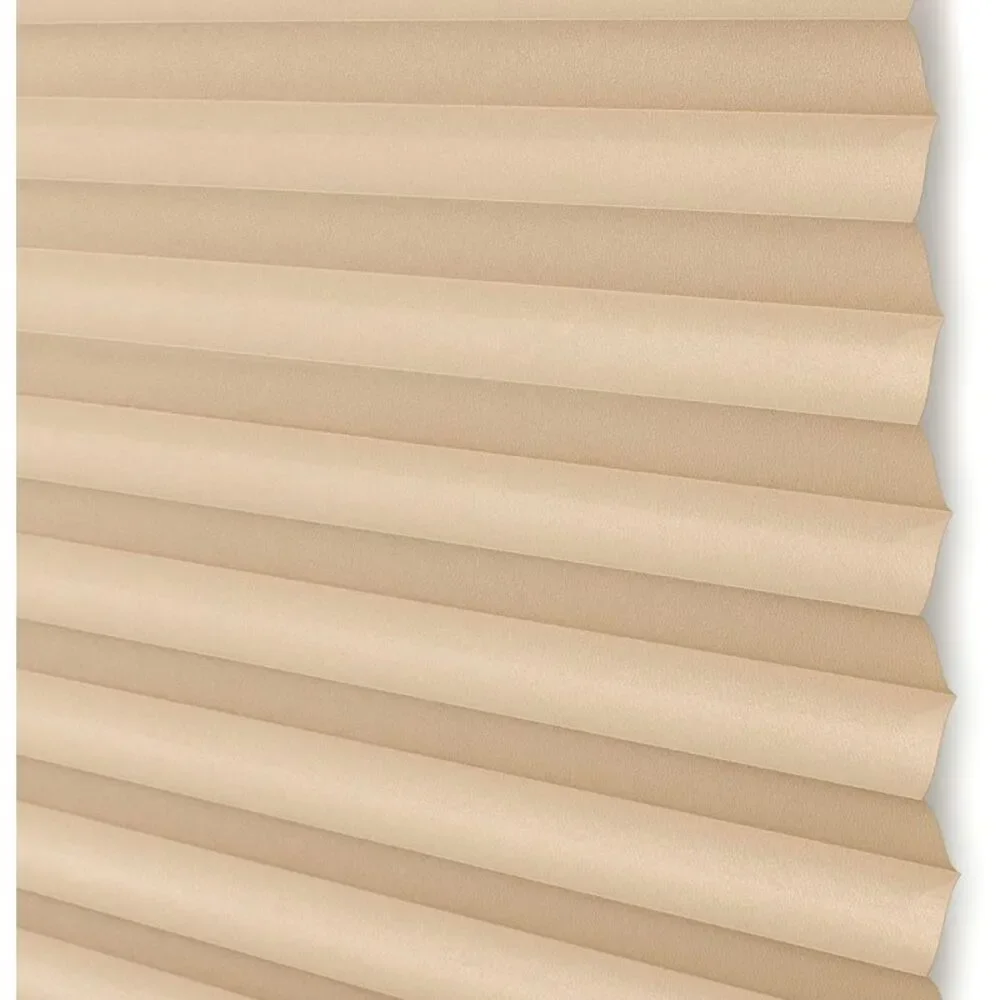 Achim Home Furnishing: Window Shades Room Darkening Vinyl Cordless Latte Pleated